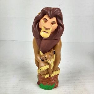 🔥DISNEY’S LION KING VTG 1990s Bubble Bath Bottle Empty